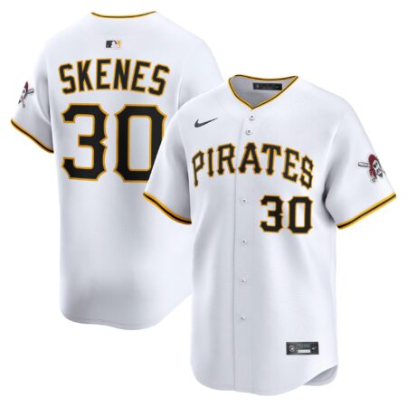 Paul Skenes Pittsburgh Pirates Alternate Limited Player Jersey - White