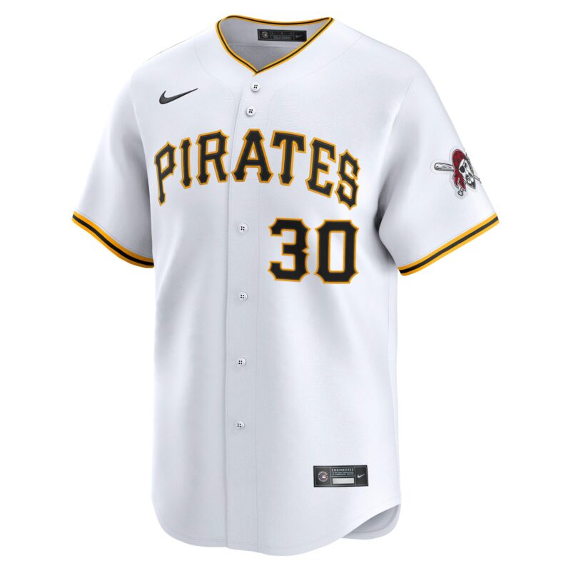 Paul Skenes Pittsburgh Pirates Alternate Limited Player Jersey - White - Image 2