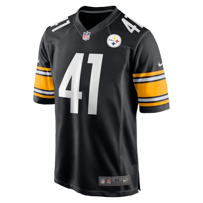 Payton Wilson Pittsburgh Steelers Game Jersey - Black - Image 2