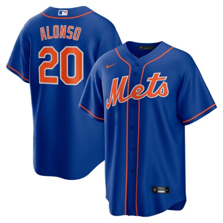 Pete Alonso New York Mets Alternate Player Name Jersey - Royal