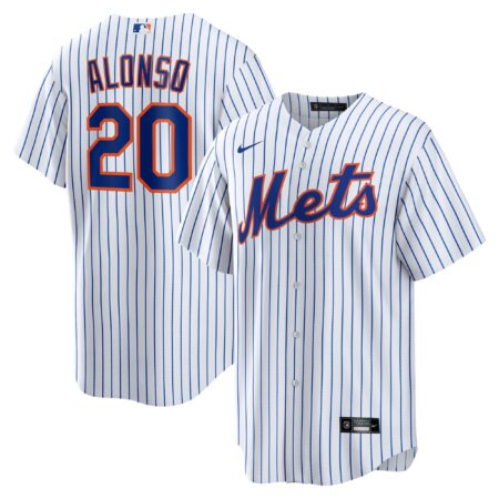 Pete Alonso New York Mets Home Player Name Jersey - White