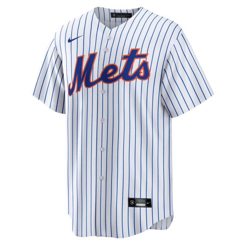 Pete Alonso New York Mets Home Player Name Jersey - White - Image 2