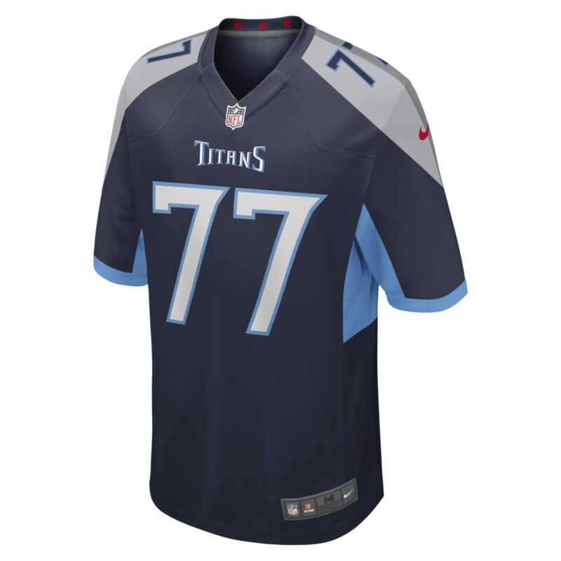 Peter Skoronski Tennessee Titans Game Jersey - Navy - Image 2