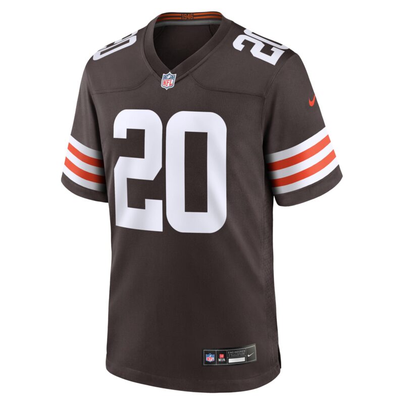 Pierre Strong Jr. Cleveland Browns Team Game Jersey - Brown - Image 2