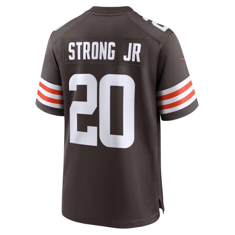 Pierre Strong Jr. Cleveland Browns Team Game Jersey - Brown - Image 3