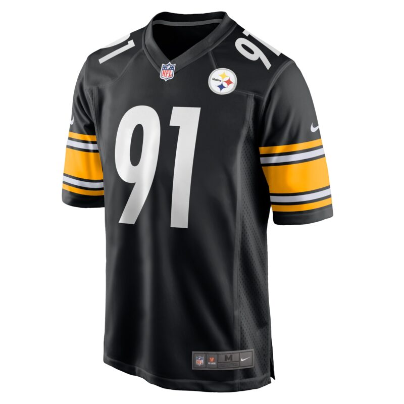 Preston Smith Pittsburgh Steelers Game Jersey - Black - Image 2