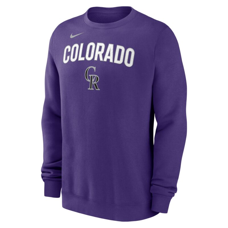 Colorado Rockies Pullover Sweatshirt - Purple - Image 2