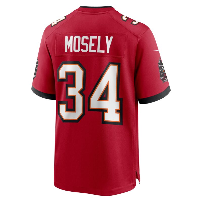Quandre Mosely Tampa Bay Buccaneers Game Jersey - Red - Image 3