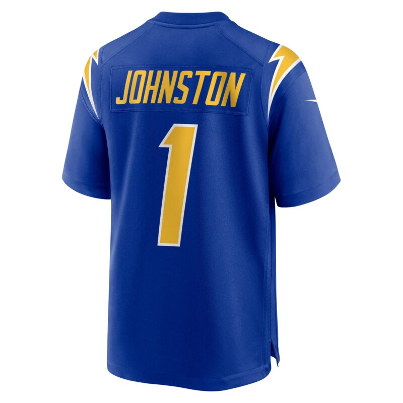 Quentin Johnston Los Angeles Chargers Alternate Game Jersey - Royal - Image 3