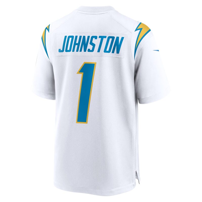 Quentin Johnston Los Angeles Chargers Away Game Jersey - White - Image 3