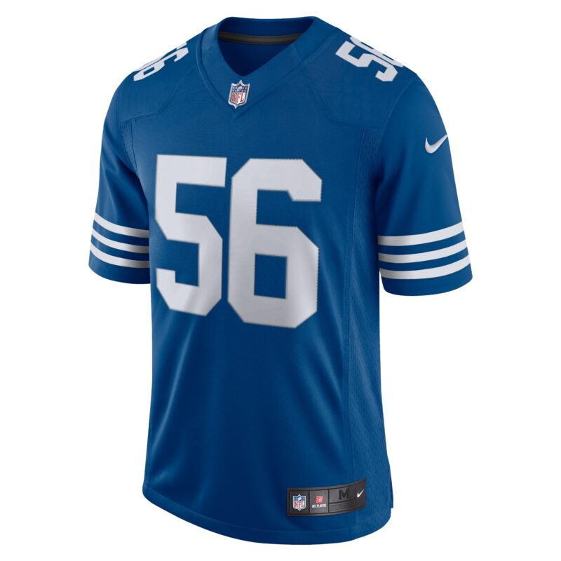 Men's Quenton Nelson Royal Indianapolis Colts Alternate Vapor Limited Jersey - Image 2