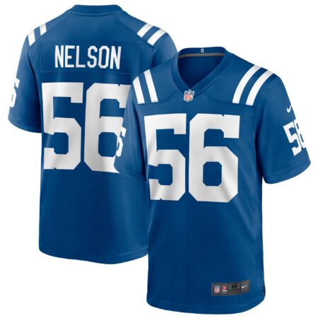 Quenton Nelson Indianapolis Colts Player Game Jersey - Royal