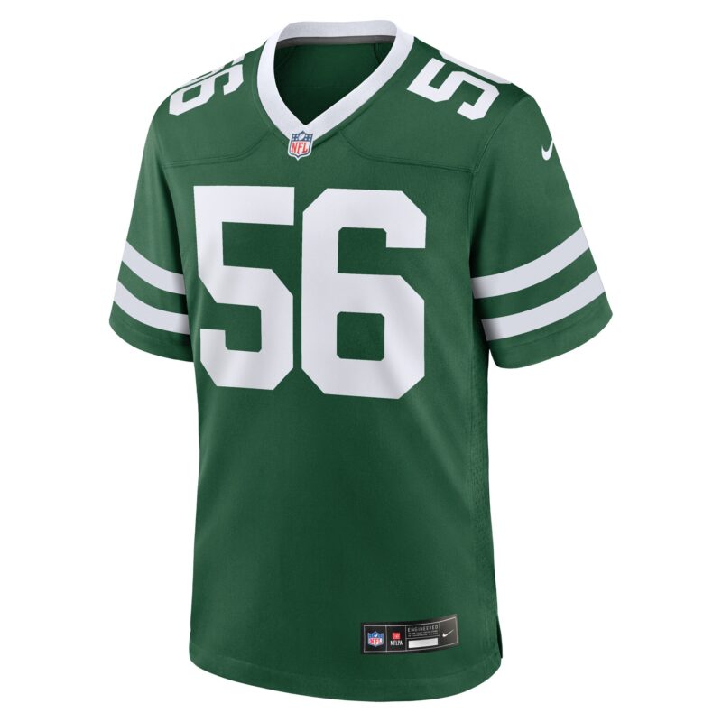 Quincy Williams New York Jets Game Player Jersey – Legacy Green - Image 2