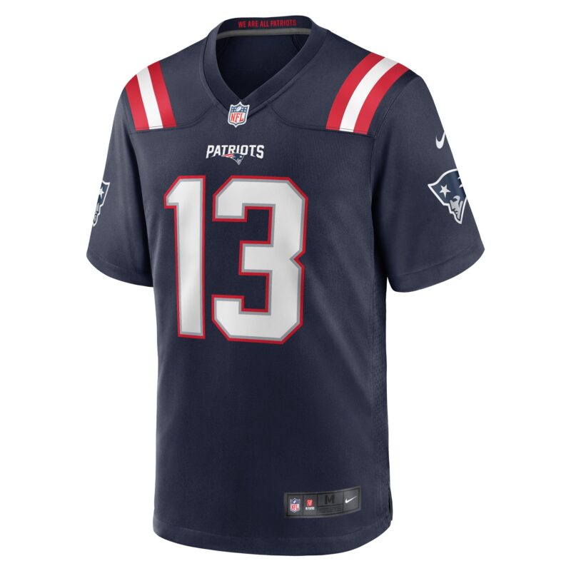 Quinn Nordin New England Patriots Game Player Jersey - Navy - Image 2