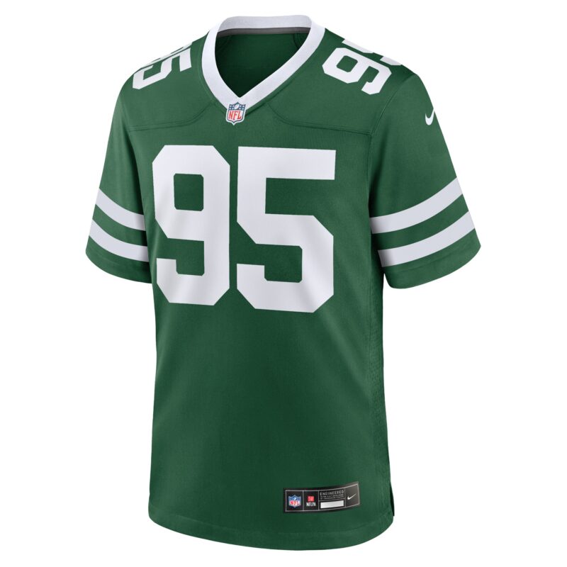 Quinnen Williams New York Jets Game Jersey - Legacy Green - Image 2
