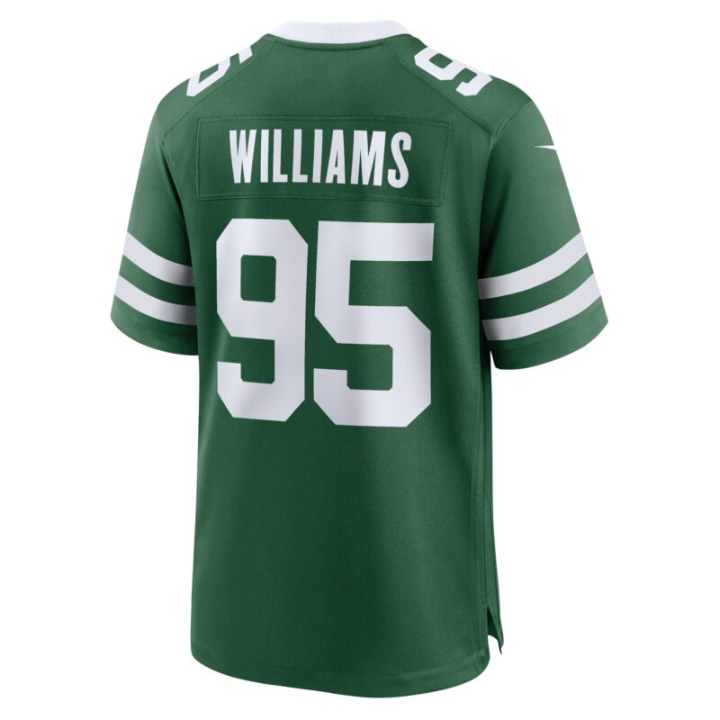 Quinnen Williams New York Jets Game Jersey - Legacy Green - Image 3