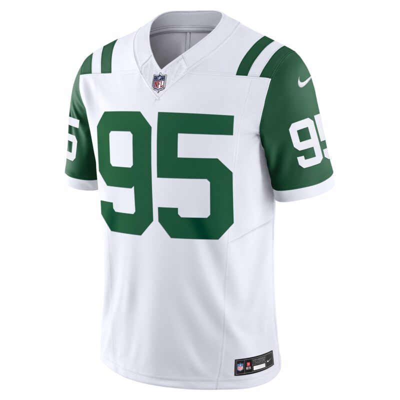 Quinnen Williams New York Jets Classic Alternate Vapor F.U.S.E. Limited Jersey - White - Image 2