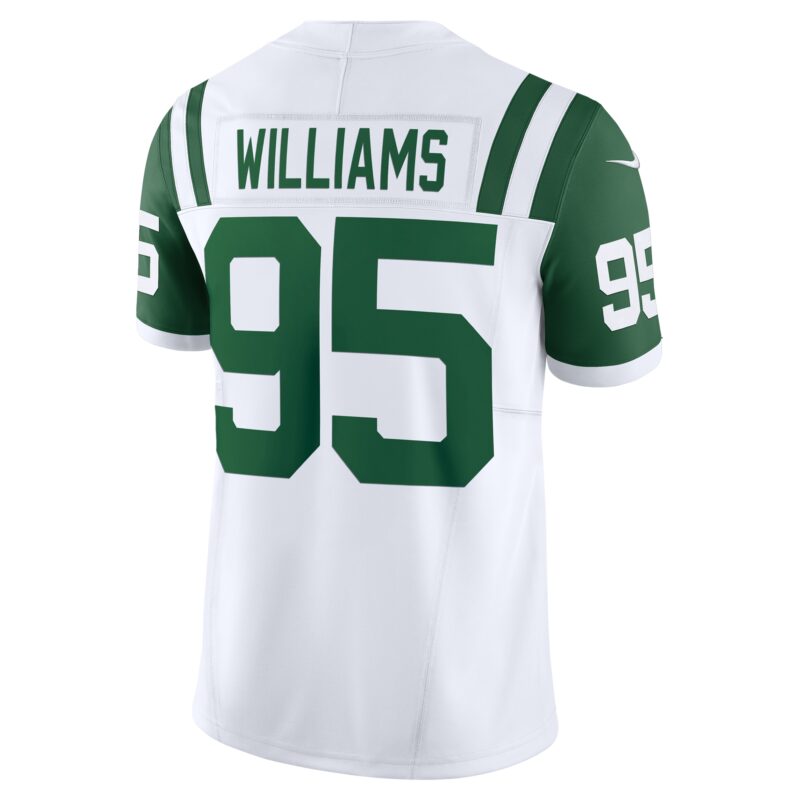 Quinnen Williams New York Jets Classic Alternate Vapor F.U.S.E. Limited Jersey - White - Image 3
