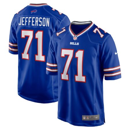 Quinton Jefferson Buffalo Bills Game Jersey - Royal