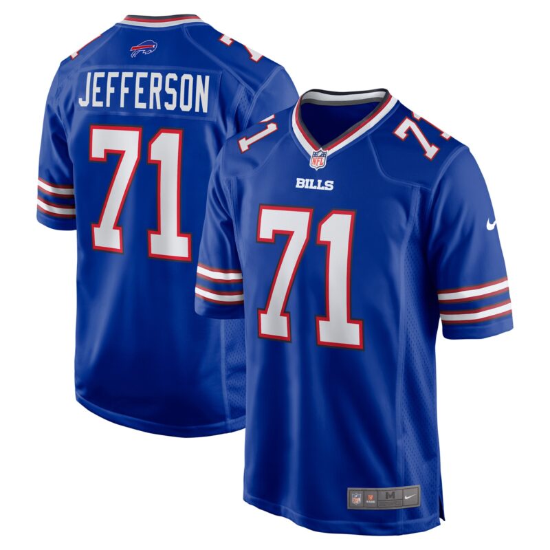 Quinton Jefferson Buffalo Bills Game Jersey - Royal