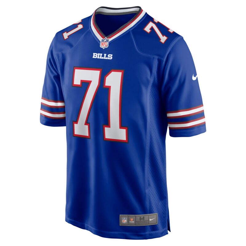 Quinton Jefferson Buffalo Bills Game Jersey - Royal - Image 2