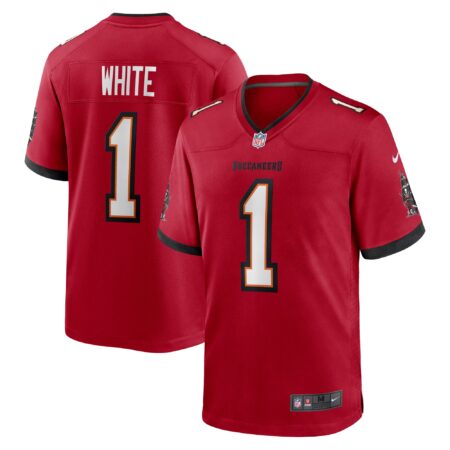 Rachaad White Tampa Bay Buccaneers Game Player Jersey - Red