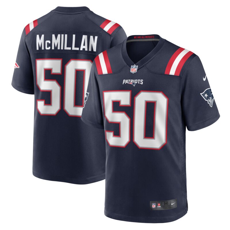 Raekwon McMillan New England Patriots Home Game Player Jersey - Navy