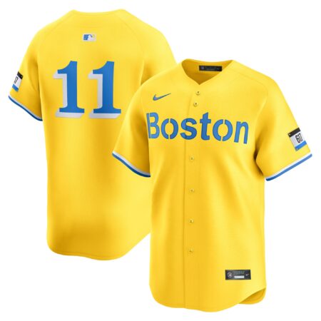 Rafael Devers Boston Red Sox City Connect Limited Player Jersey - Gold