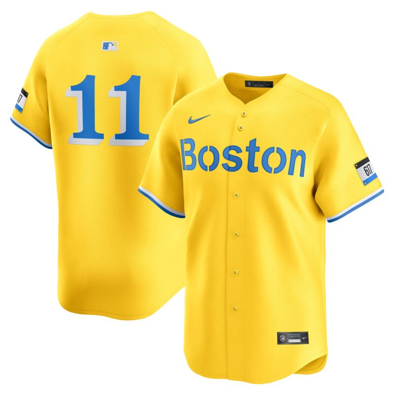 Rafael Devers Boston Red Sox City Connect Limited Player Jersey - Gold