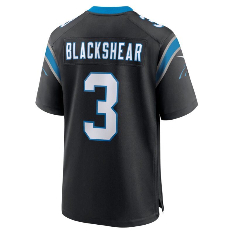 Raheem Blackshear Carolina Panthers Team Game Jersey - Black - Image 3