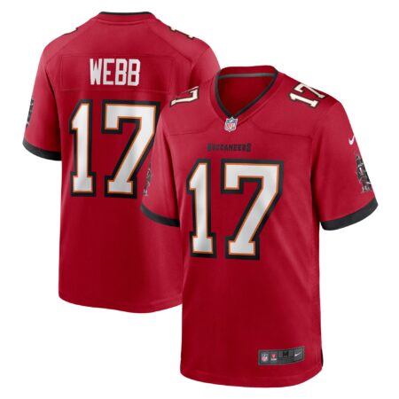Raleigh Webb Tampa Bay Buccaneers Game Jersey - Red