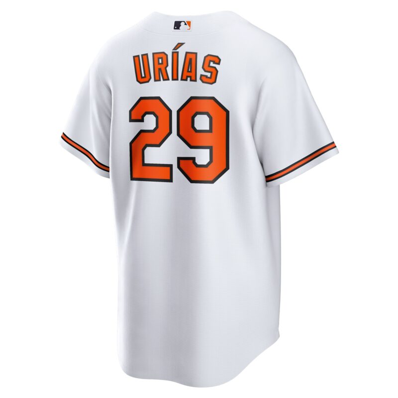 Ramón Urías Baltimore Orioles Home Player Jersey - White - Image 3