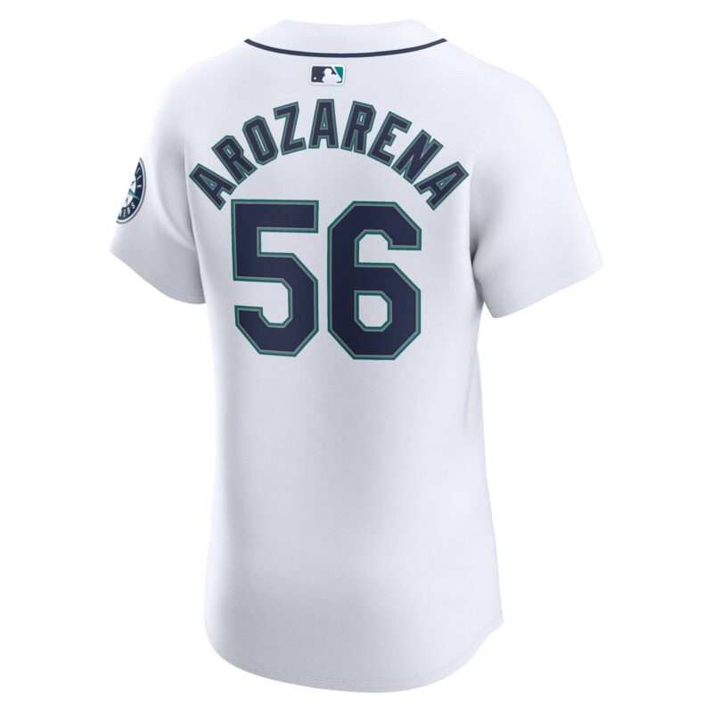 Randy Arozarena Seattle Mariners Home Elite Player Jersey - White - Image 3