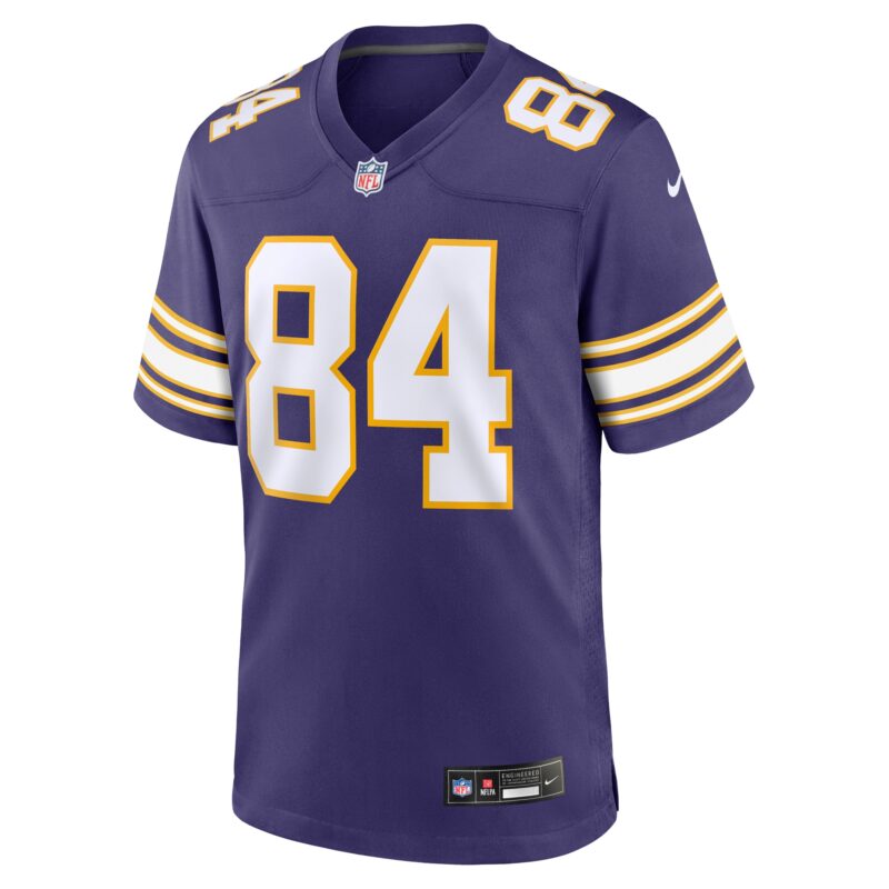 Randy Moss Minnesota Vikings Classic Retired Player Game Jersey - Purple - Image 2