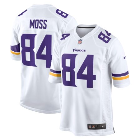 Randy Moss Minnesota Vikings Retired Player Game Jersey - White