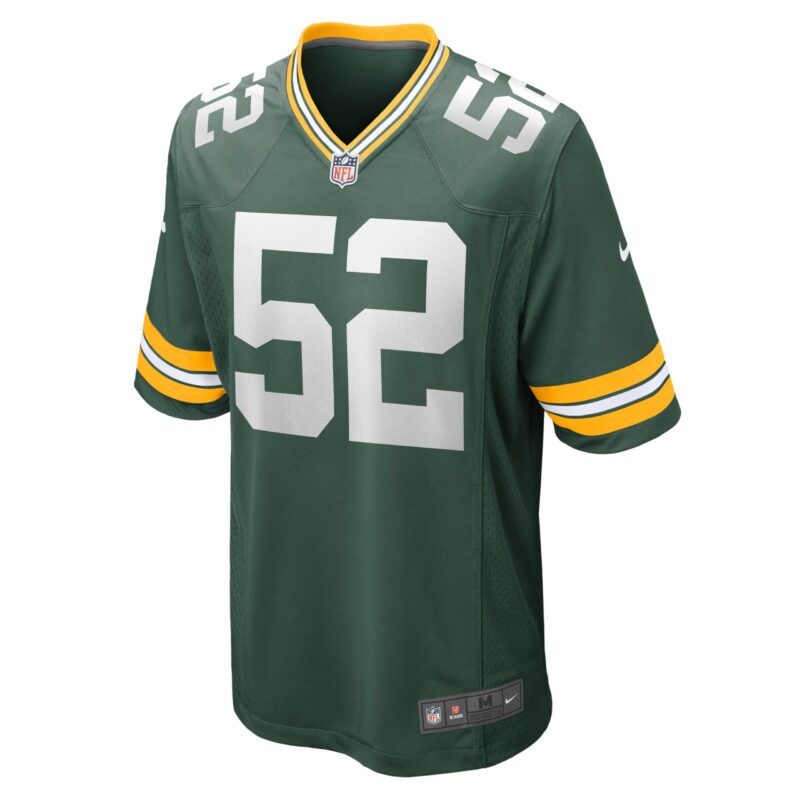Rashan Gary Green Bay Packers Game Jersey - Green - Image 2