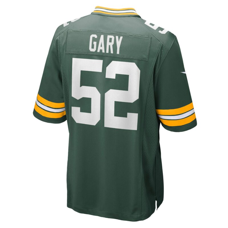 Rashan Gary Green Bay Packers Game Jersey - Green - Image 3