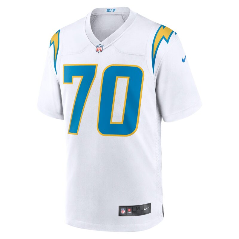 Rashawn Slater Los Angeles Chargers Game Jersey - White - Image 2