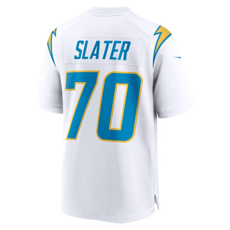 Rashawn Slater Los Angeles Chargers Game Jersey - White - Image 3