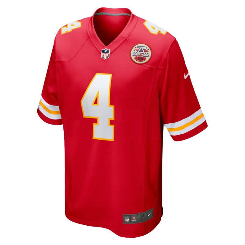 Rashee Rice Kansas City Chiefs Game Jersey - Red - Image 2
