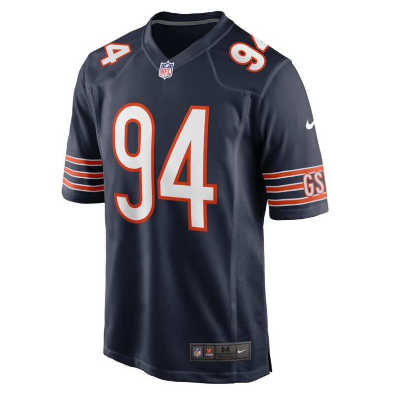 Rasheem Green Chicago Bears Game Jersey - Navy - Image 2
