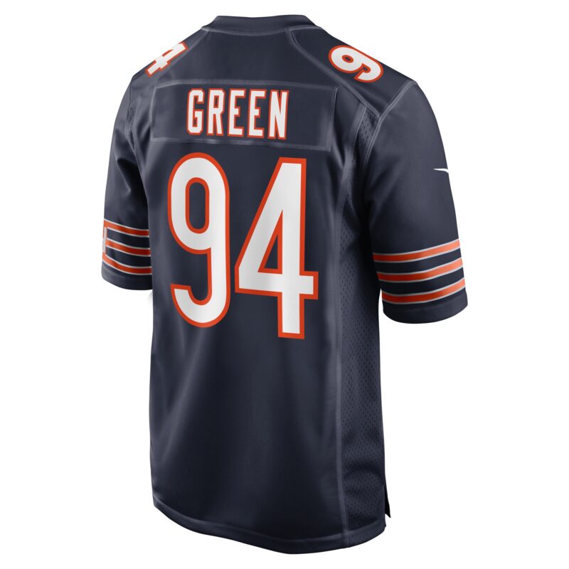 Rasheem Green Chicago Bears Game Jersey - Navy - Image 3