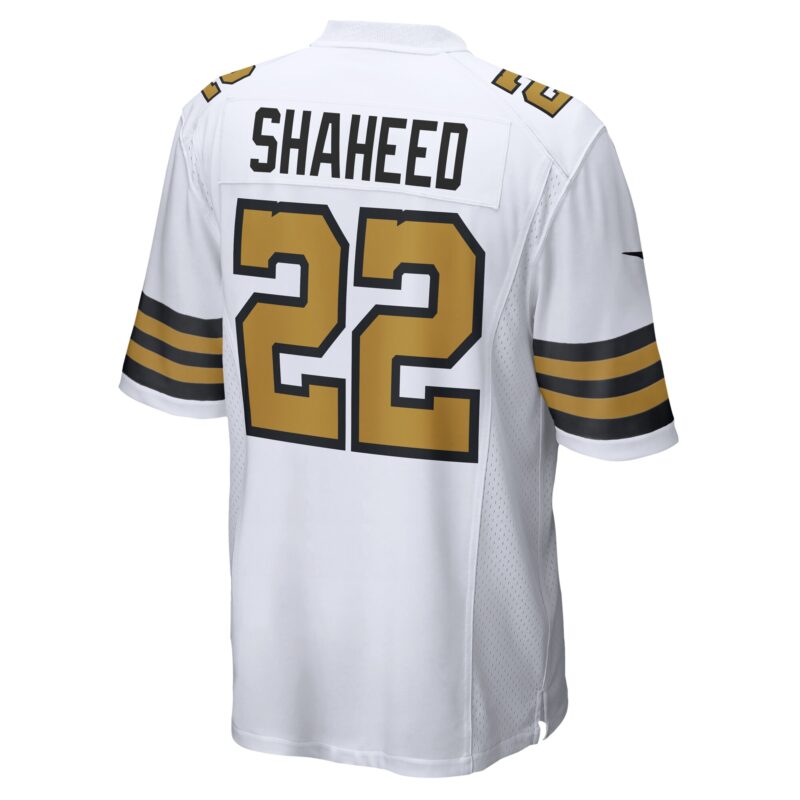 Rashid Shaheed New Orleans Saints Alternate Game Jersey - White - Image 3