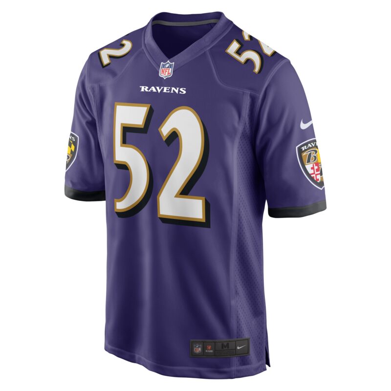 Ray Lewis Baltimore Ravens Retired Player Jersey - Purple - Image 2