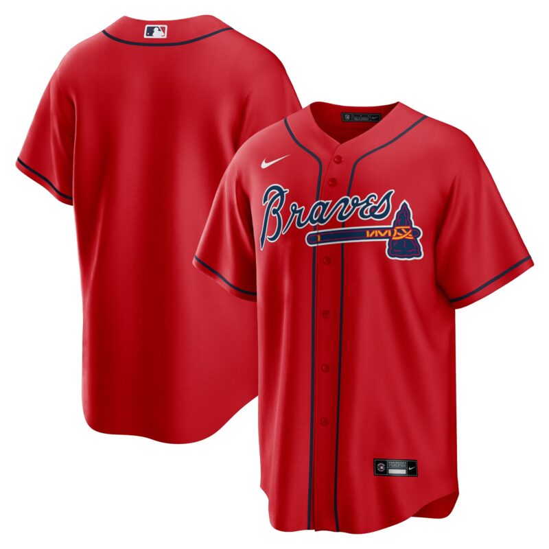 Atlanta Braves Alternate Team Jersey - Red