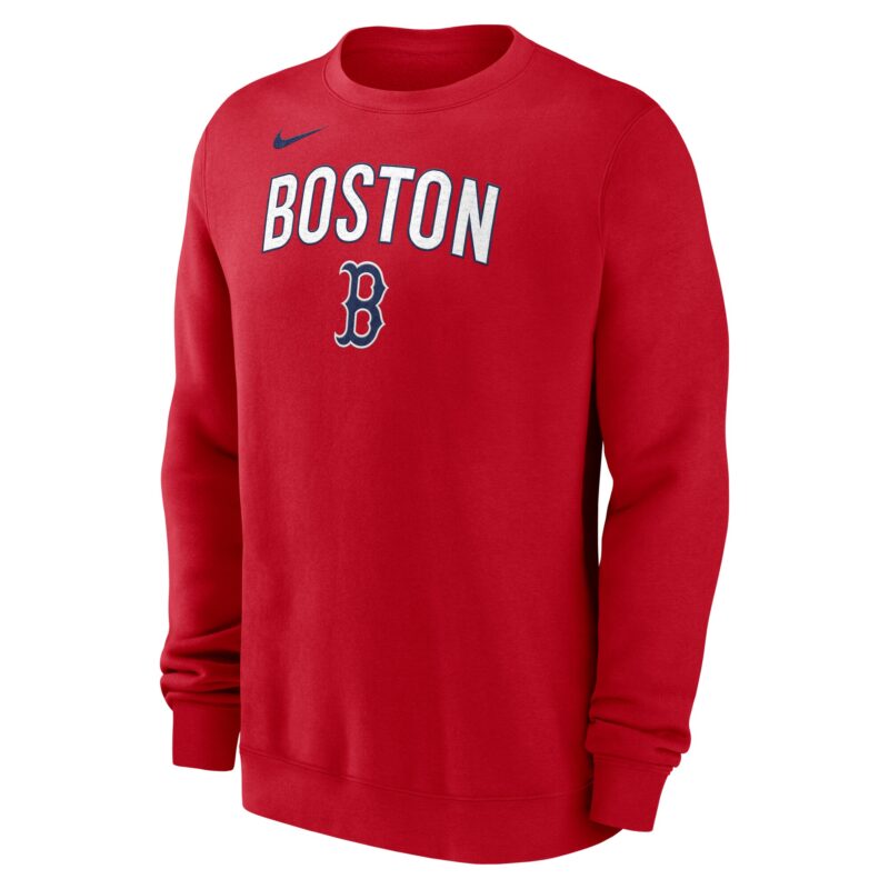 Boston Red Sox Pullover Sweatshirt - Red - Image 2