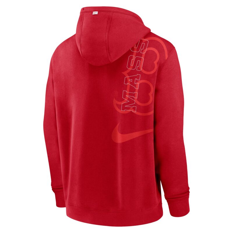 Boston Red Sox Statement Ball Game Pullover Hoodie - Red - Image 3