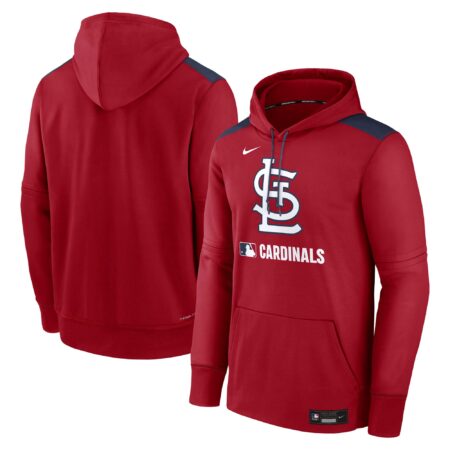 St. Louis Cardinals Collection Performance Pullover Hoodie - Red