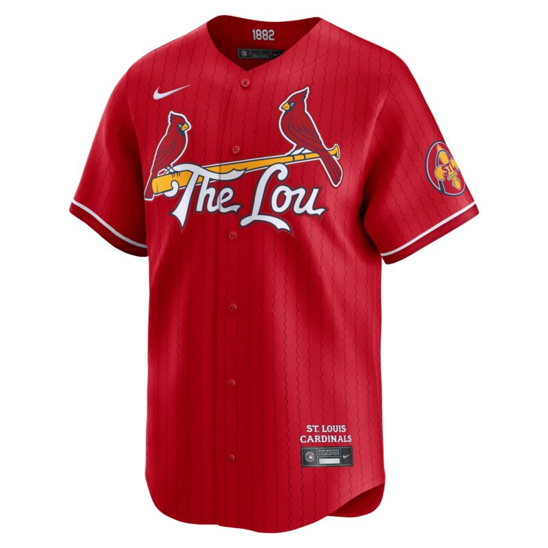 St. Louis Cardinals City Connect Limited Jersey - Red - Image 2