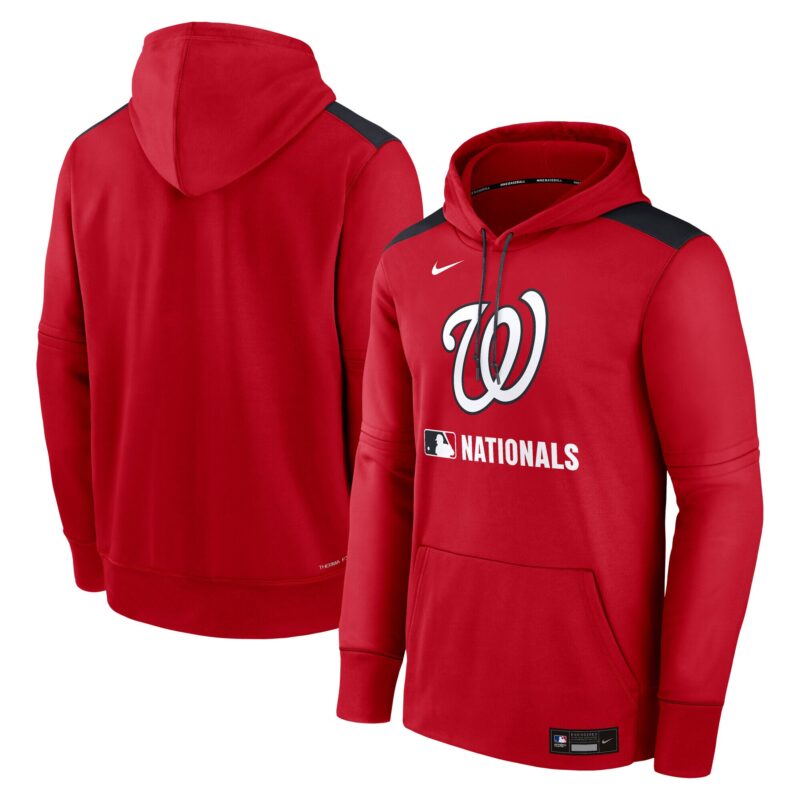 Washington Nationals Collection Performance Pullover Hoodie - Red
